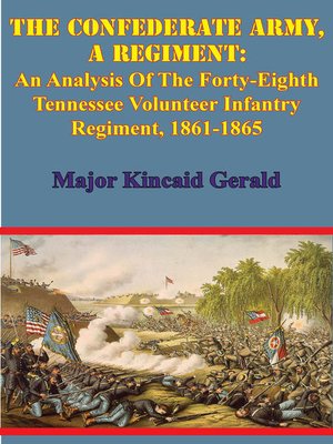 cover image of The Confederate Army, a Regiment